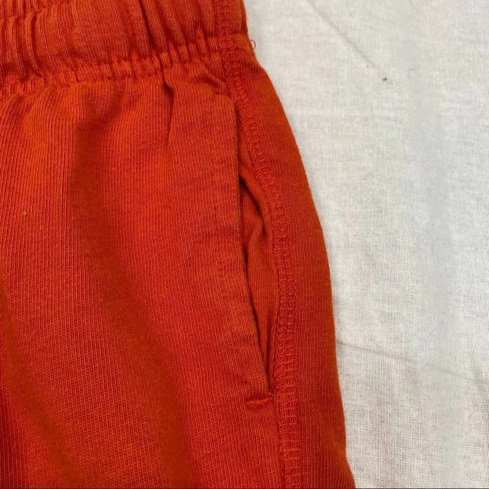 Boys full Zip‎ Hoodie and Orange Gymboree Short Both Size Medium